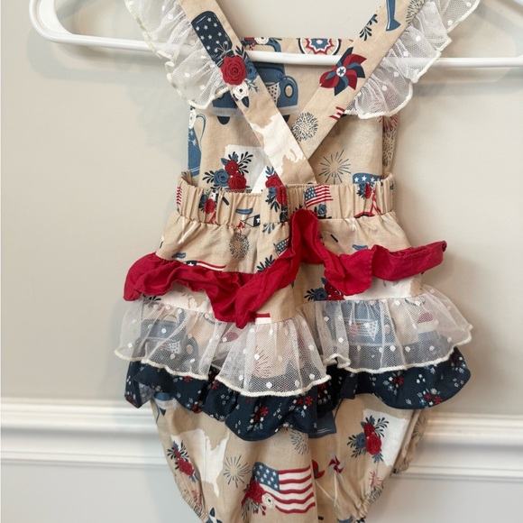 Ricrac Patriotic girls  bubble size 24 months - Picture 3 of 4